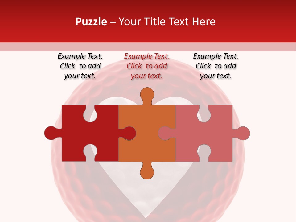 Love Golf ! PowerPoint Template