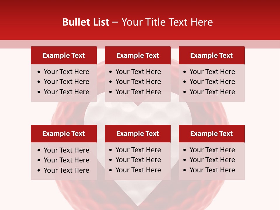 Love Golf ! PowerPoint Template