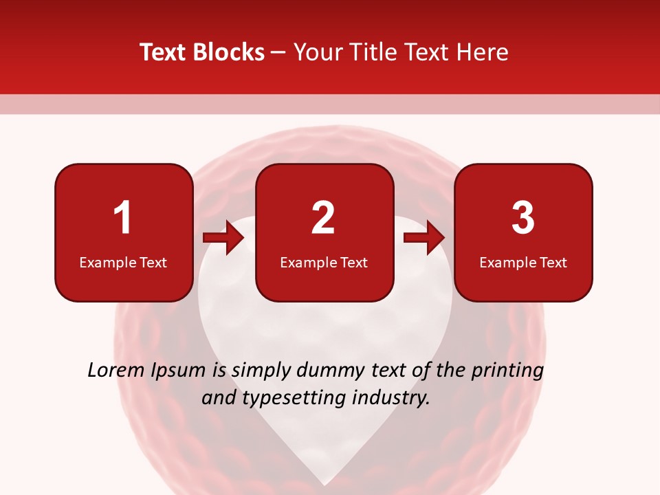 Love Golf ! PowerPoint Template