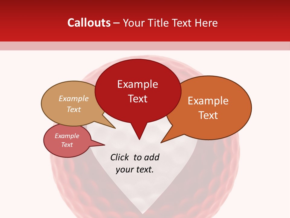 Love Golf ! PowerPoint Template