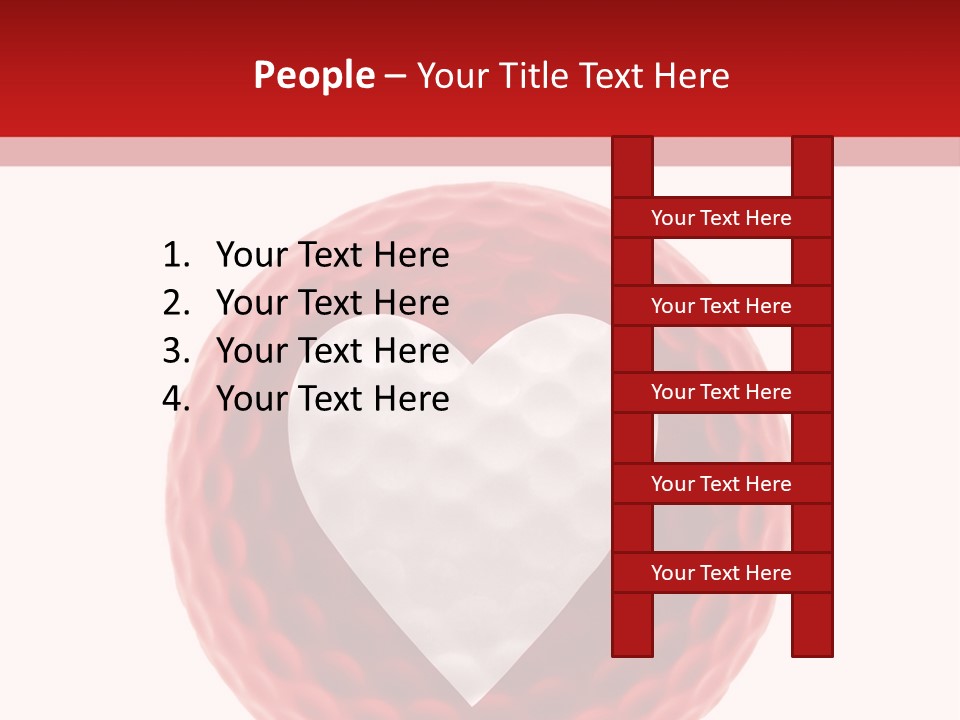 Love Golf ! PowerPoint Template