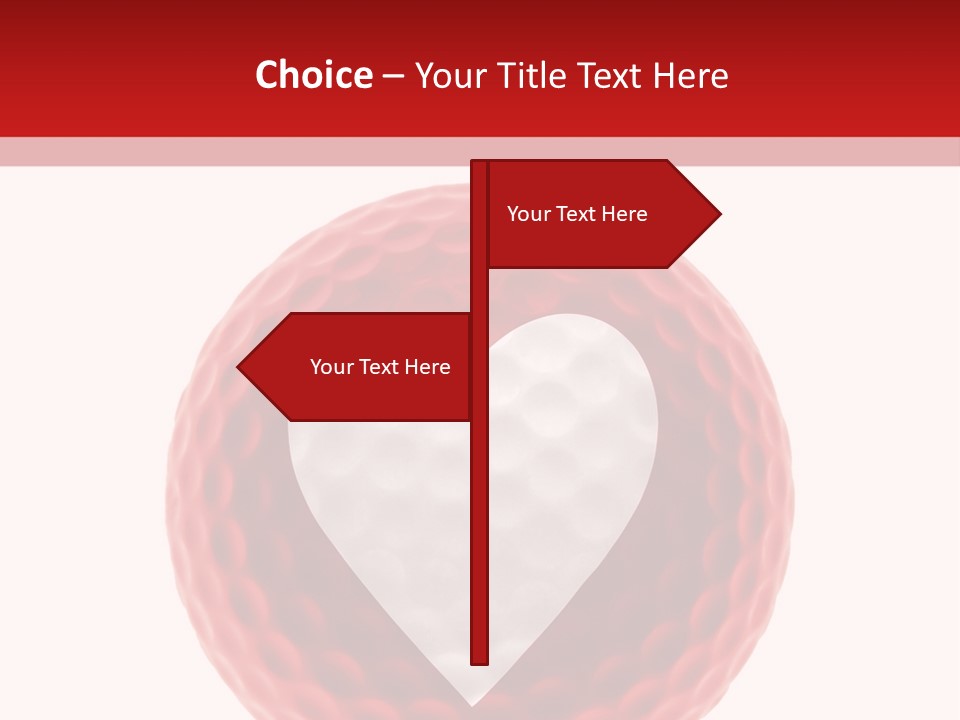 Love Golf ! PowerPoint Template