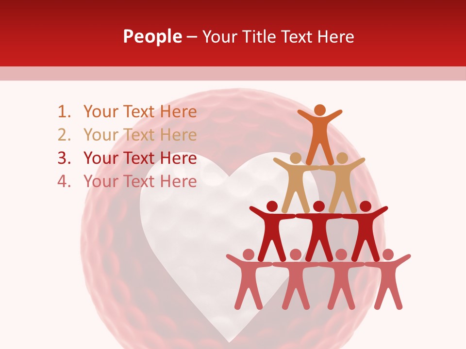 Love Golf ! PowerPoint Template