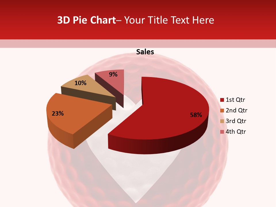 Love Golf ! PowerPoint Template