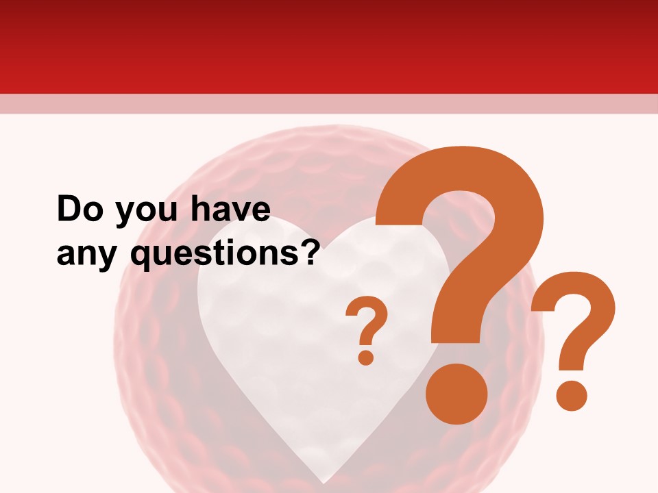 Love Golf ! PowerPoint Template