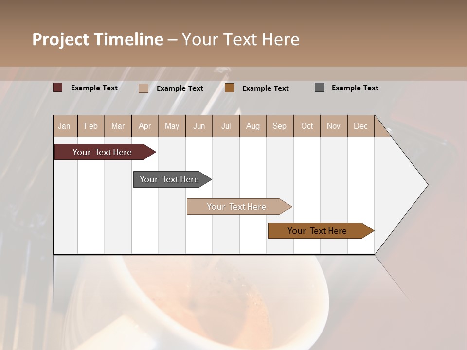 Fashionable Automatic Coffee Machine Pouring A Fresh Classic Italian Espresso In A Small Porcelain Cup PowerPoint Template
