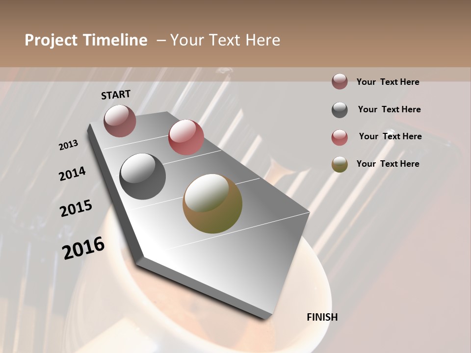 Fashionable Automatic Coffee Machine Pouring A Fresh Classic Italian Espresso In A Small Porcelain Cup PowerPoint Template