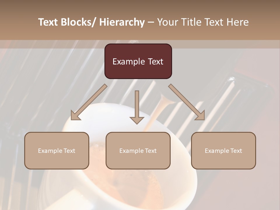 Fashionable Automatic Coffee Machine Pouring A Fresh Classic Italian Espresso In A Small Porcelain Cup PowerPoint Template