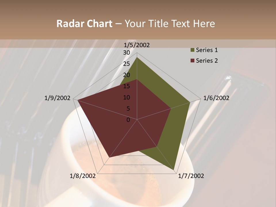 Fashionable Automatic Coffee Machine Pouring A Fresh Classic Italian Espresso In A Small Porcelain Cup PowerPoint Template