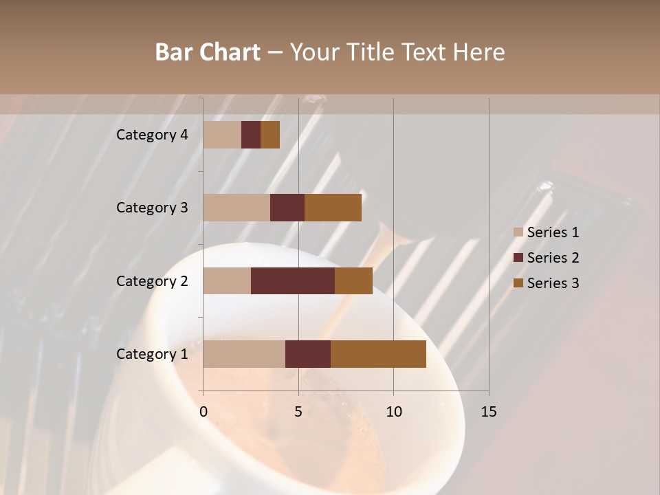 Fashionable Automatic Coffee Machine Pouring A Fresh Classic Italian Espresso In A Small Porcelain Cup PowerPoint Template
