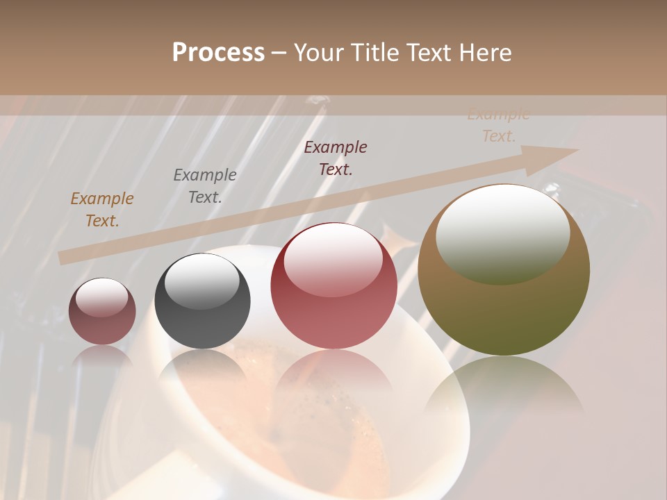 Fashionable Automatic Coffee Machine Pouring A Fresh Classic Italian Espresso In A Small Porcelain Cup PowerPoint Template