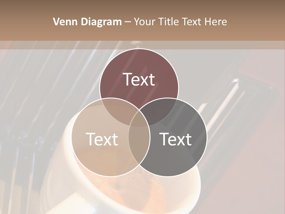 Fashionable Automatic Coffee Machine Pouring A Fresh Classic Italian Espresso In A Small Porcelain Cup PowerPoint Template