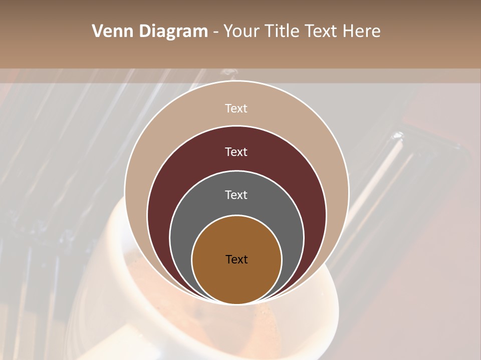 Fashionable Automatic Coffee Machine Pouring A Fresh Classic Italian Espresso In A Small Porcelain Cup PowerPoint Template