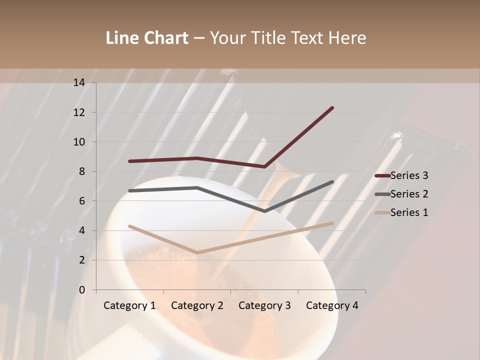 Fashionable Automatic Coffee Machine Pouring A Fresh Classic Italian Espresso In A Small Porcelain Cup PowerPoint Template