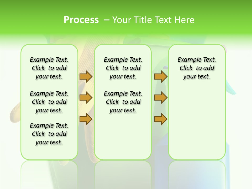 Wet Plastic Bucket With Cleaning Supplies Isolated On White Background PowerPoint Template