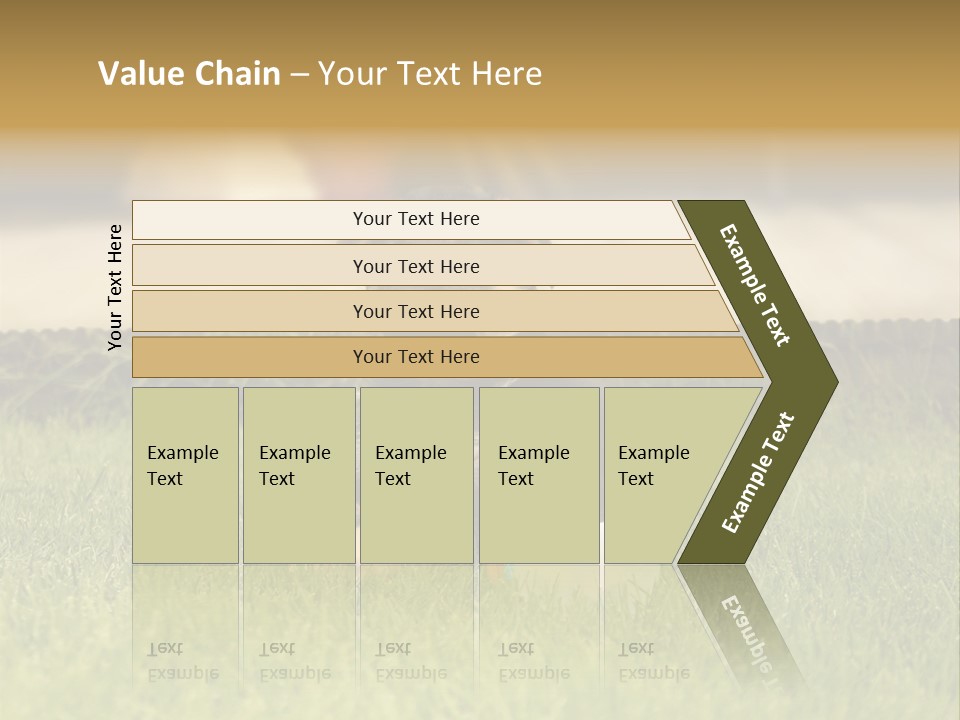 Alsatian Cross-Breed Puppy PowerPoint Template