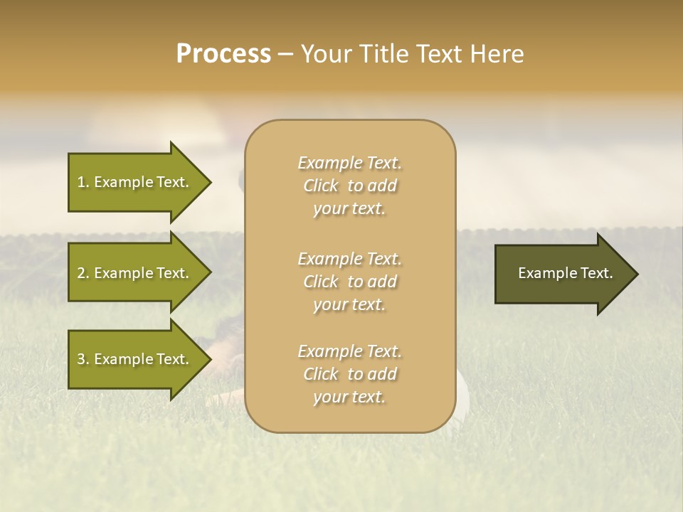 Alsatian Cross-Breed Puppy PowerPoint Template