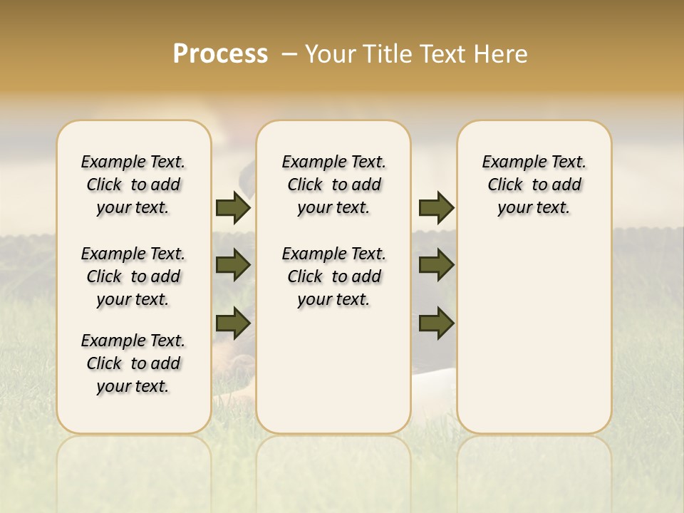 Alsatian Cross-Breed Puppy PowerPoint Template