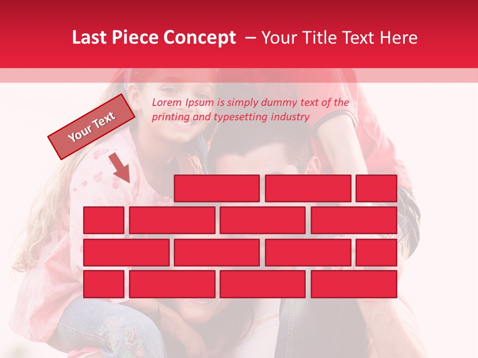 Parents Giving Children Piggyback Rides Outdoors PowerPoint Template