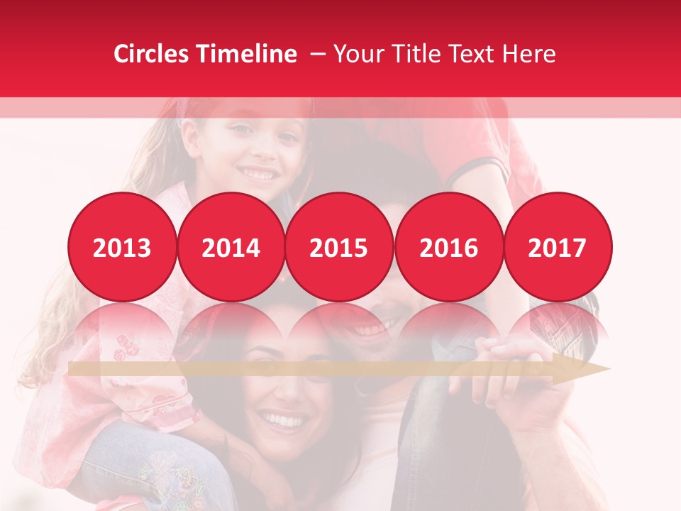 Parents Giving Children Piggyback Rides Outdoors PowerPoint Template