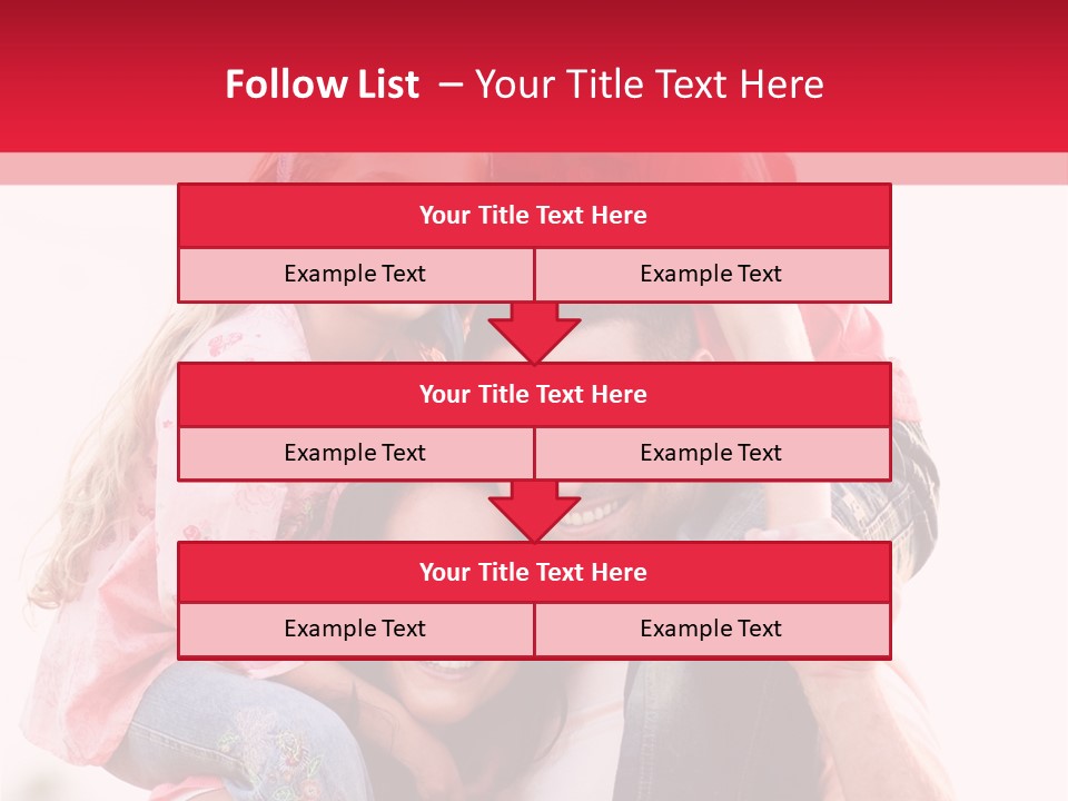 Parents Giving Children Piggyback Rides Outdoors PowerPoint Template