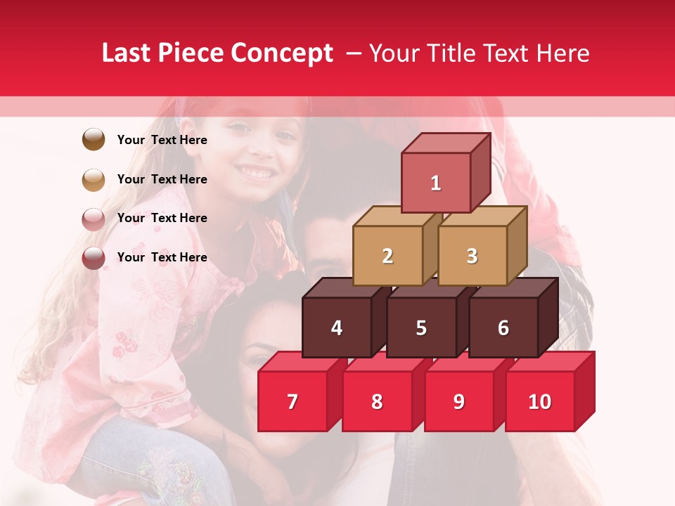 Parents Giving Children Piggyback Rides Outdoors PowerPoint Template