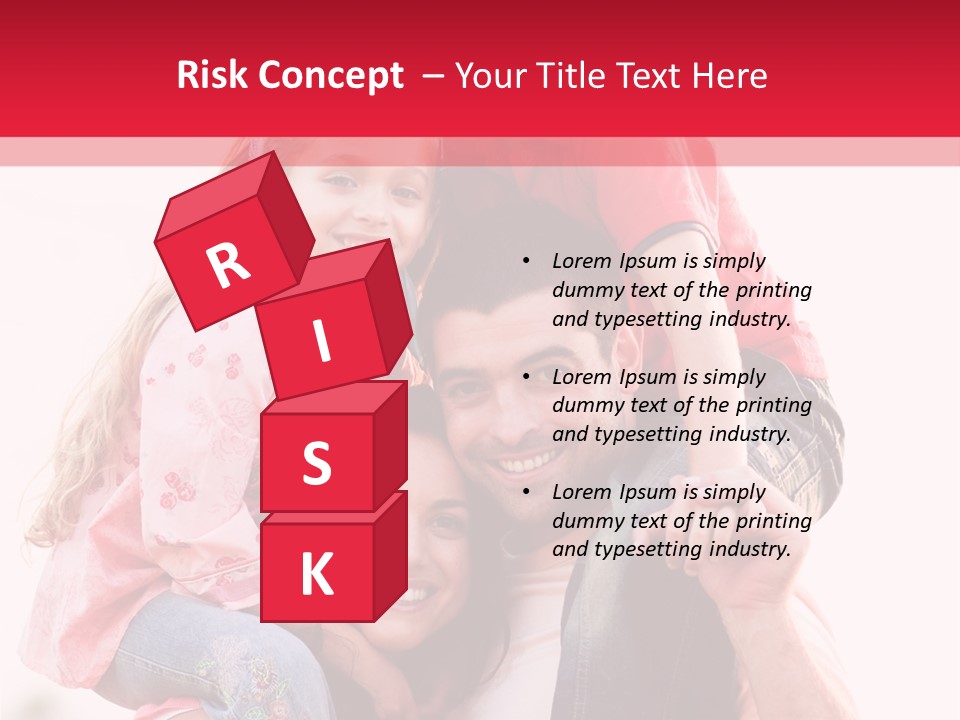 Parents Giving Children Piggyback Rides Outdoors PowerPoint Template