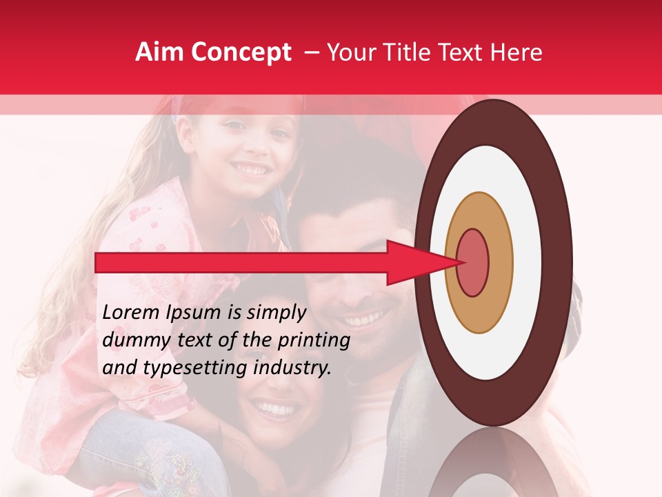 Parents Giving Children Piggyback Rides Outdoors PowerPoint Template