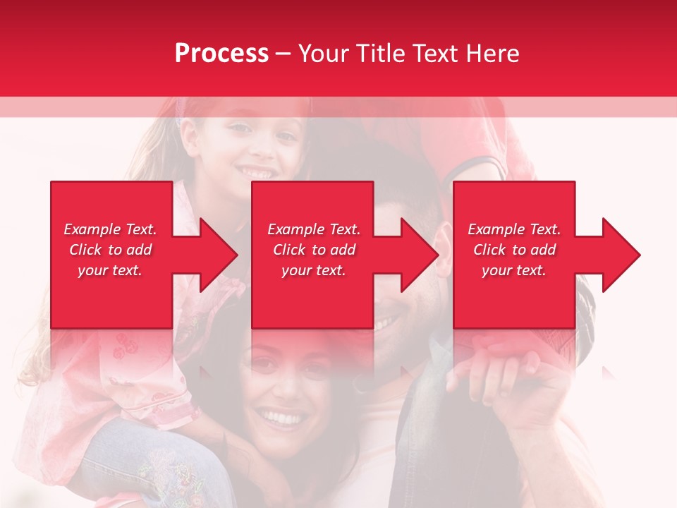 Parents Giving Children Piggyback Rides Outdoors PowerPoint Template