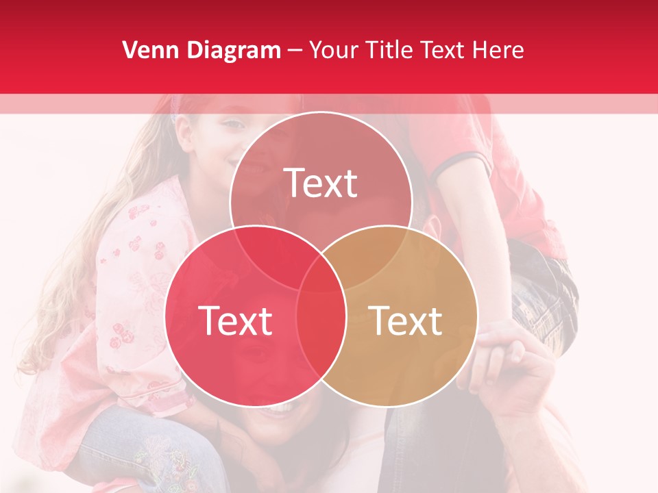 Parents Giving Children Piggyback Rides Outdoors PowerPoint Template