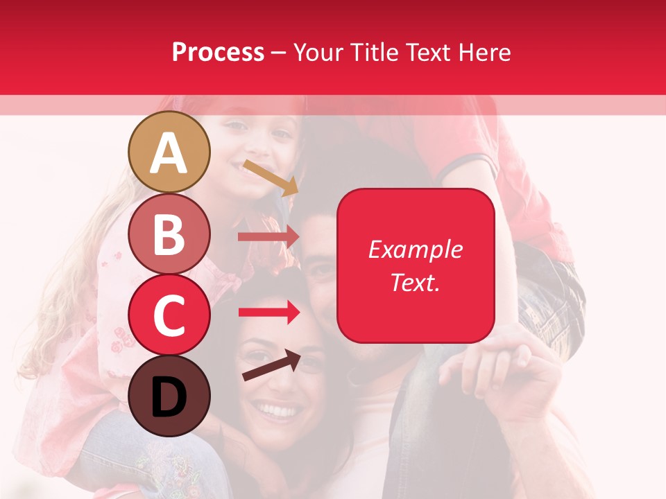 Parents Giving Children Piggyback Rides Outdoors PowerPoint Template