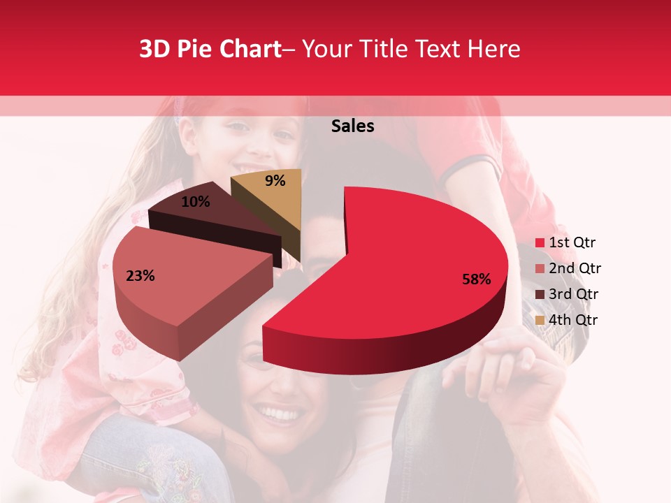 Parents Giving Children Piggyback Rides Outdoors PowerPoint Template