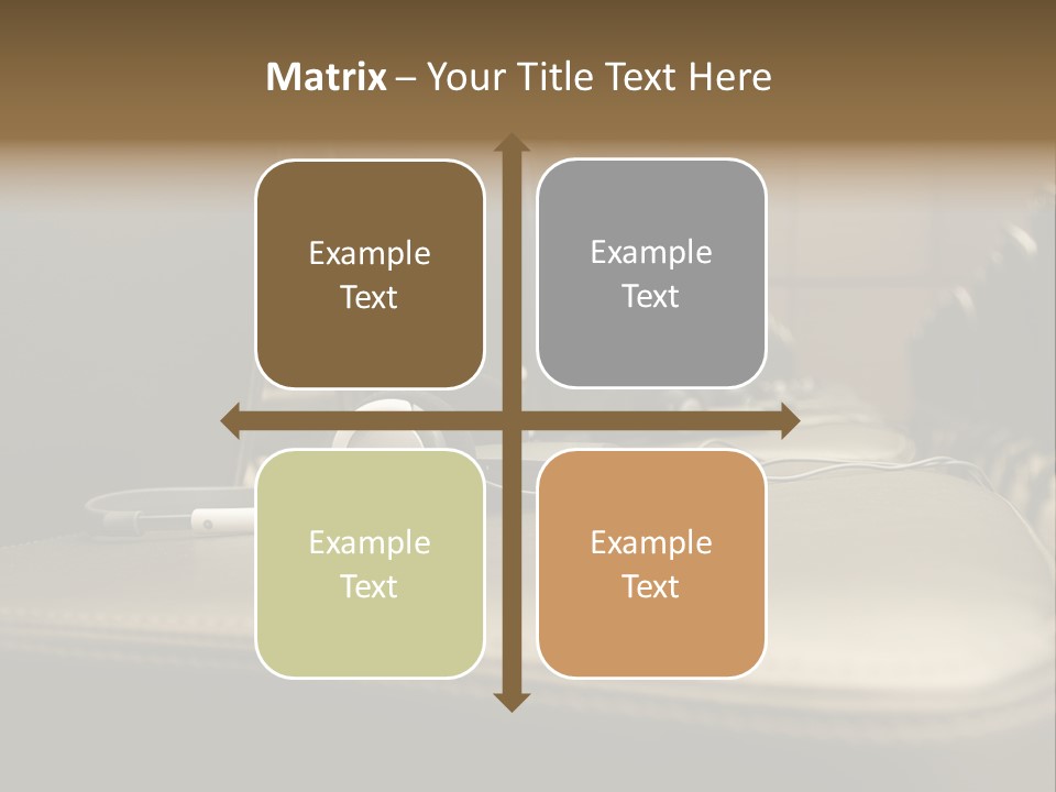 Attractive Fun Bright Modern Bedroom For Young Girls. PowerPoint Template