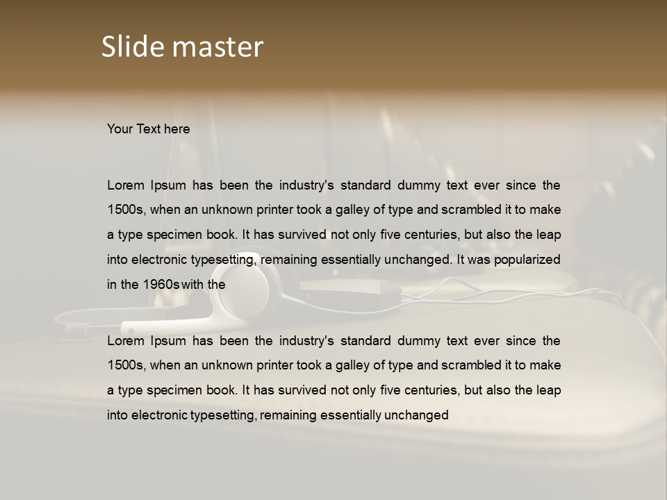 Attractive Fun Bright Modern Bedroom For Young Girls. PowerPoint Template