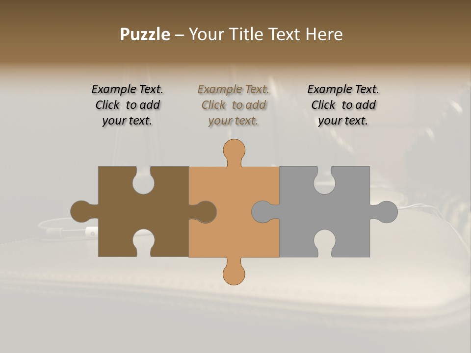 Attractive Fun Bright Modern Bedroom For Young Girls. PowerPoint Template