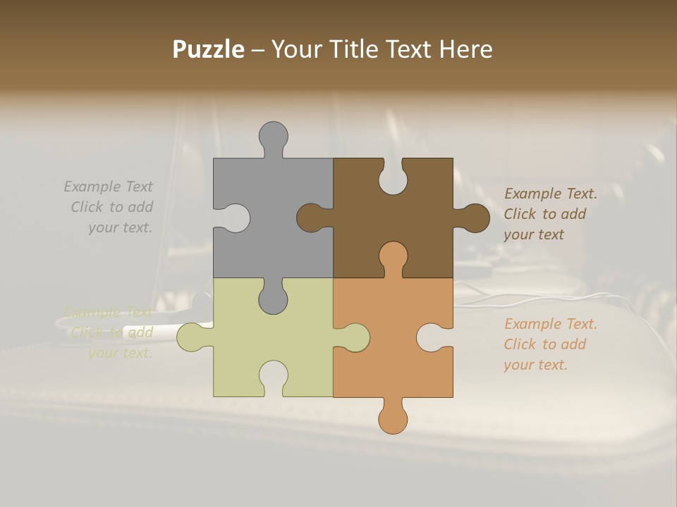 Attractive Fun Bright Modern Bedroom For Young Girls. PowerPoint Template