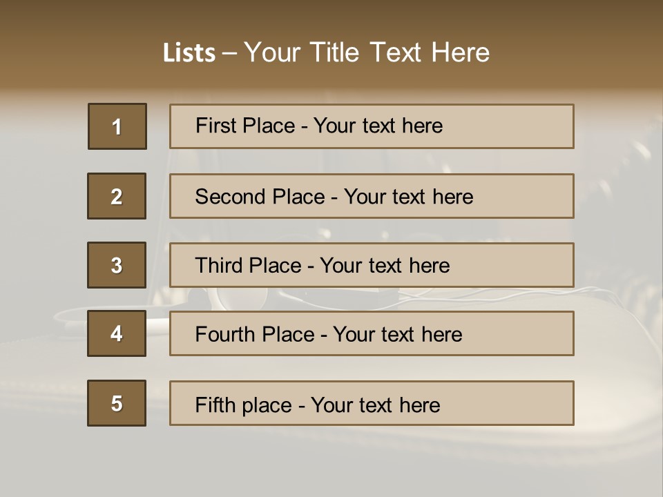 Attractive Fun Bright Modern Bedroom For Young Girls. PowerPoint Template