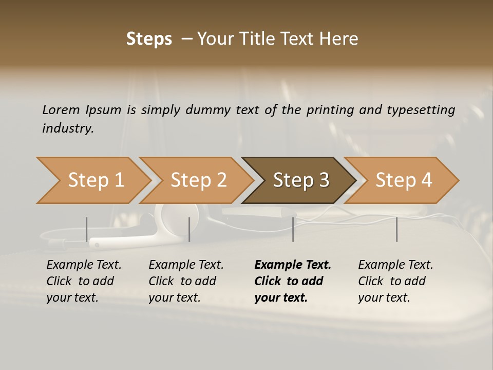 Attractive Fun Bright Modern Bedroom For Young Girls. PowerPoint Template