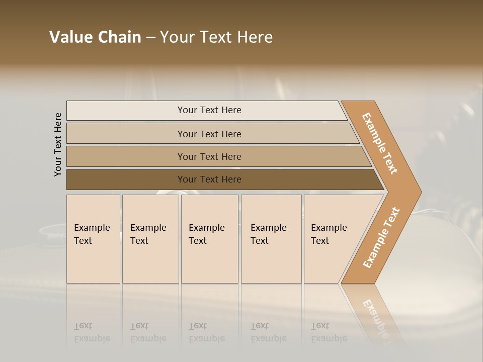 Attractive Fun Bright Modern Bedroom For Young Girls. PowerPoint Template