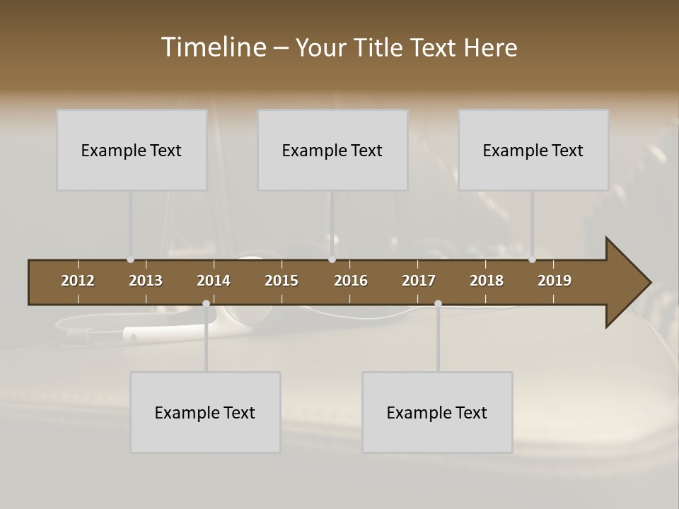 Attractive Fun Bright Modern Bedroom For Young Girls. PowerPoint Template