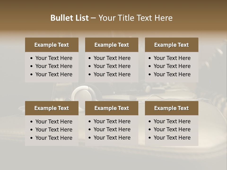 Attractive Fun Bright Modern Bedroom For Young Girls. PowerPoint Template