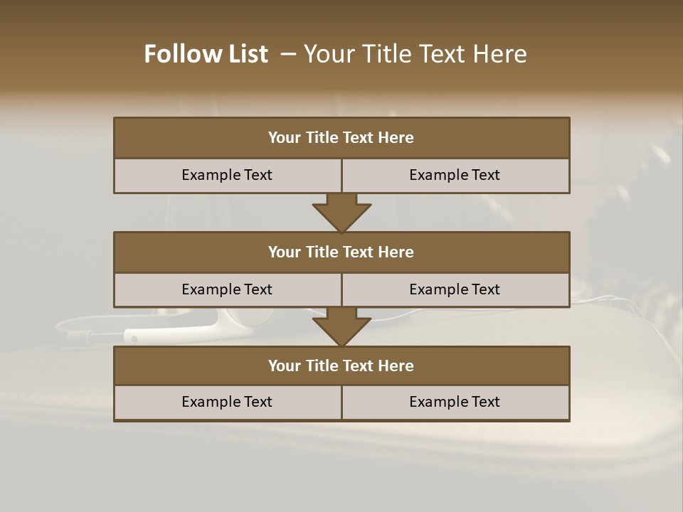 Attractive Fun Bright Modern Bedroom For Young Girls. PowerPoint Template