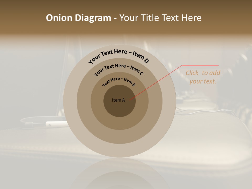 Attractive Fun Bright Modern Bedroom For Young Girls. PowerPoint Template