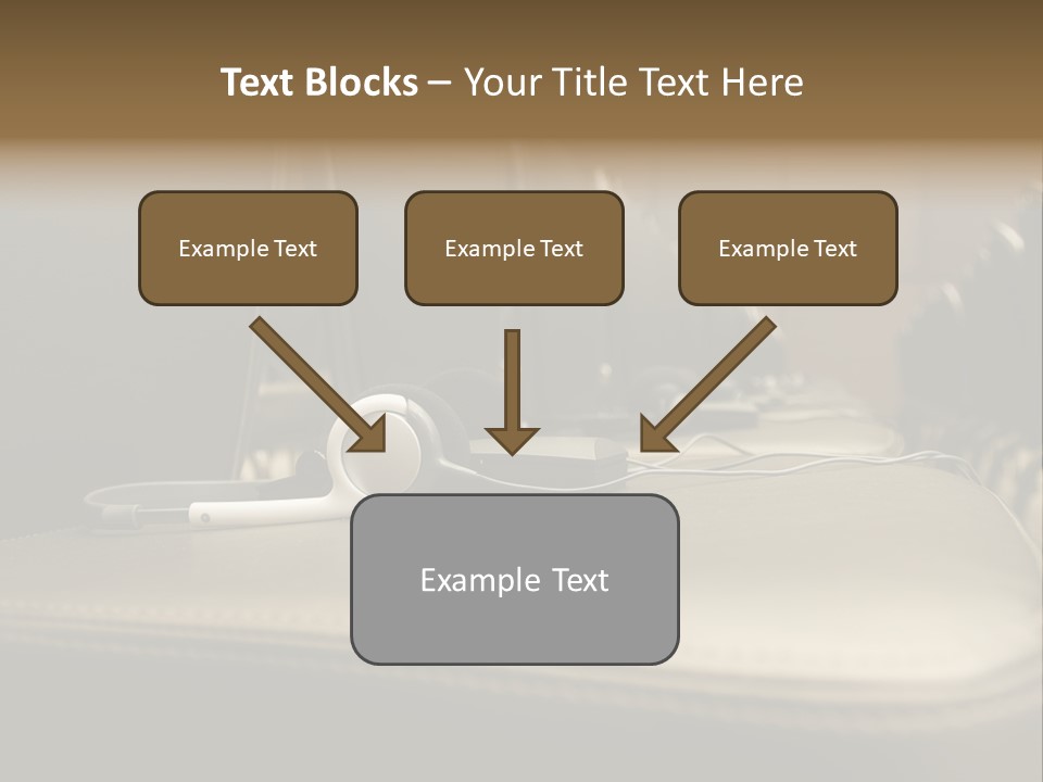 Attractive Fun Bright Modern Bedroom For Young Girls. PowerPoint Template