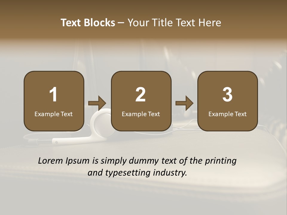 Attractive Fun Bright Modern Bedroom For Young Girls. PowerPoint Template