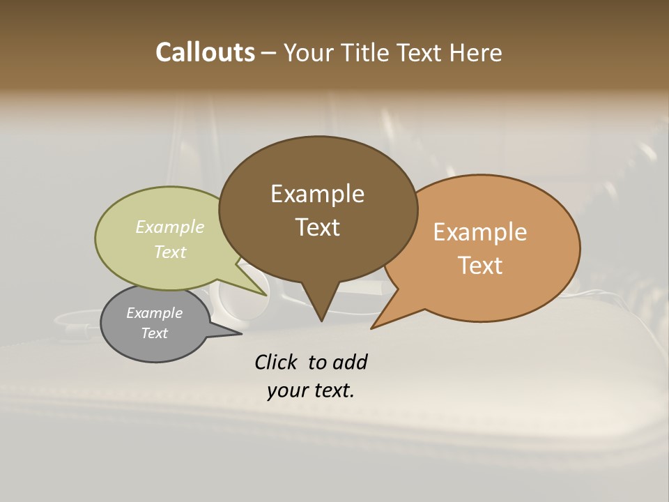 Attractive Fun Bright Modern Bedroom For Young Girls. PowerPoint Template