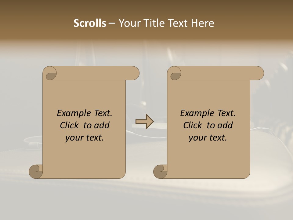 Attractive Fun Bright Modern Bedroom For Young Girls. PowerPoint Template