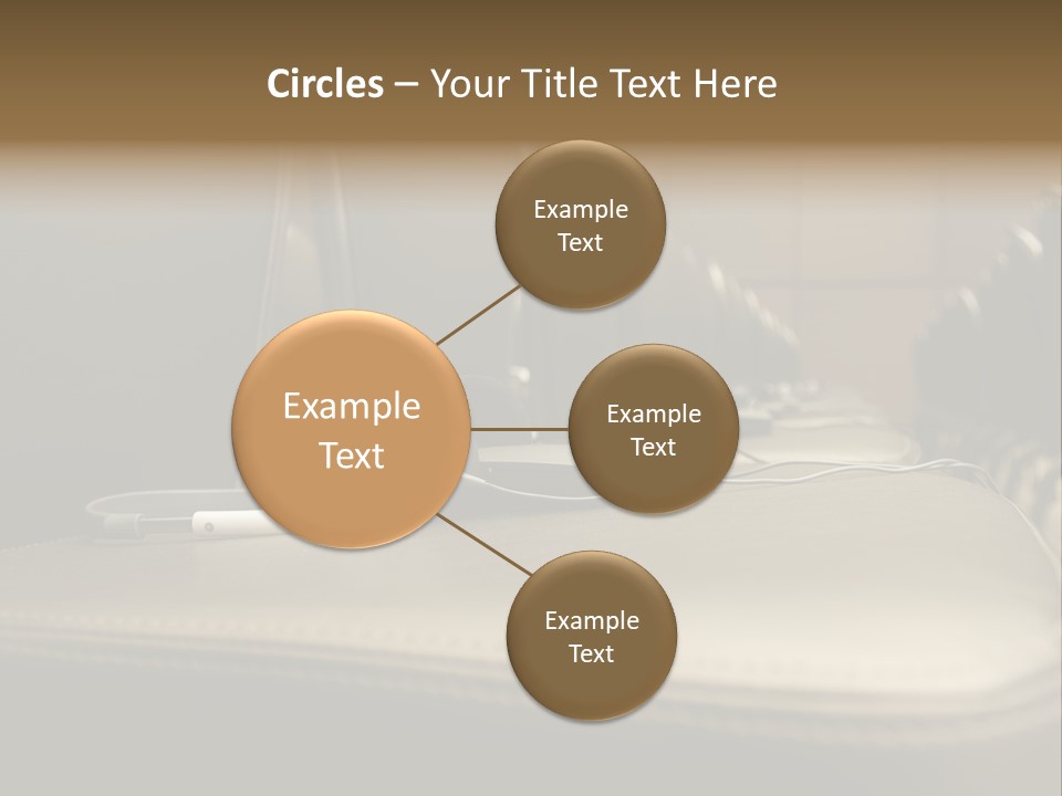 Attractive Fun Bright Modern Bedroom For Young Girls. PowerPoint Template