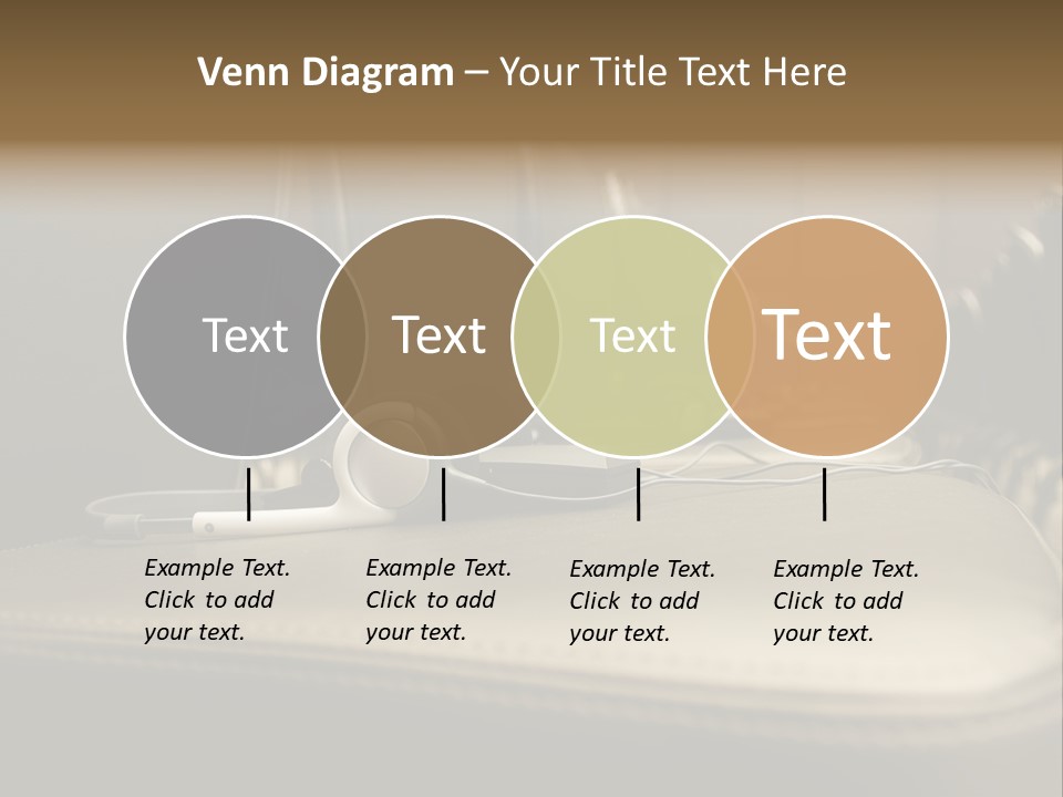 Attractive Fun Bright Modern Bedroom For Young Girls. PowerPoint Template