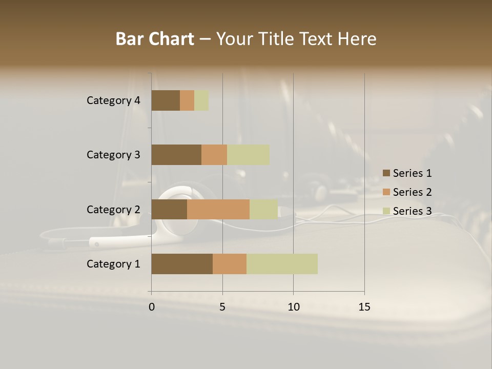 Attractive Fun Bright Modern Bedroom For Young Girls. PowerPoint Template